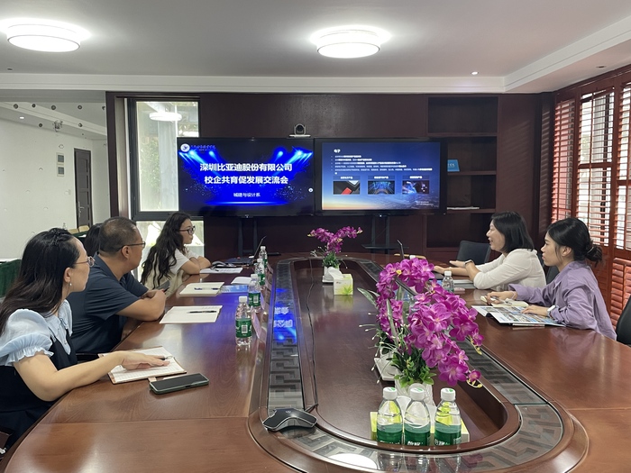 爱游戏意甲亚洲赞助商2025年6月11日，比亚迪深圳&海南地区人力资源总监强雁蕾（右1）在会上展开企业介绍.jpg